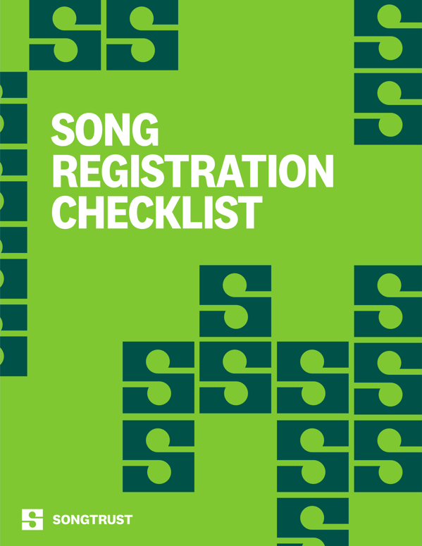 Songtrust Resource Song Registration Checklist